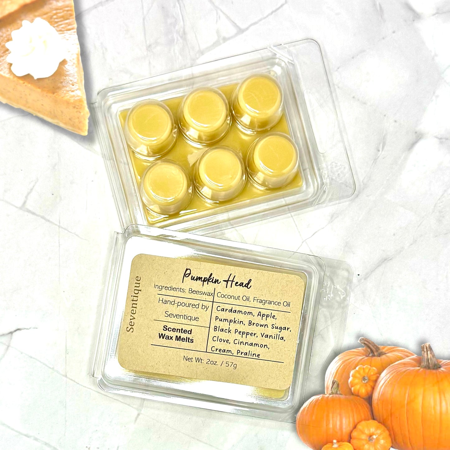 Pumpkin Head Wax Melts