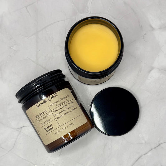 Small Wickless Candle - Vanilla Velvet