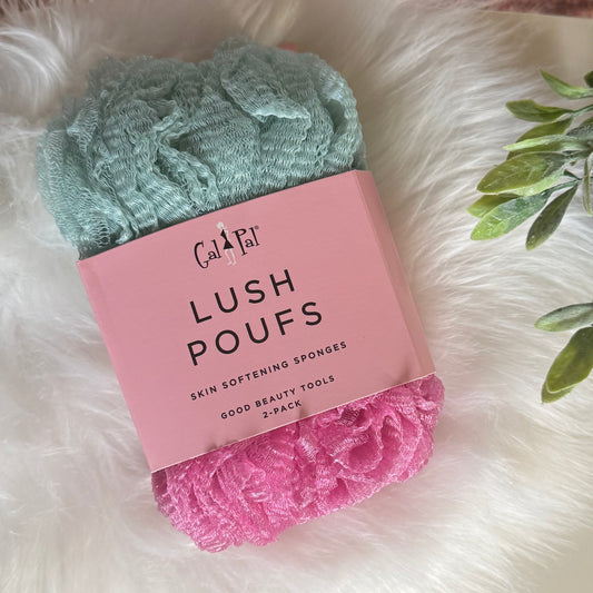 Lush Bath Pouf (2 pack)