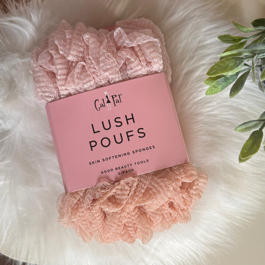 Lush Bath Pouf (2 pack)